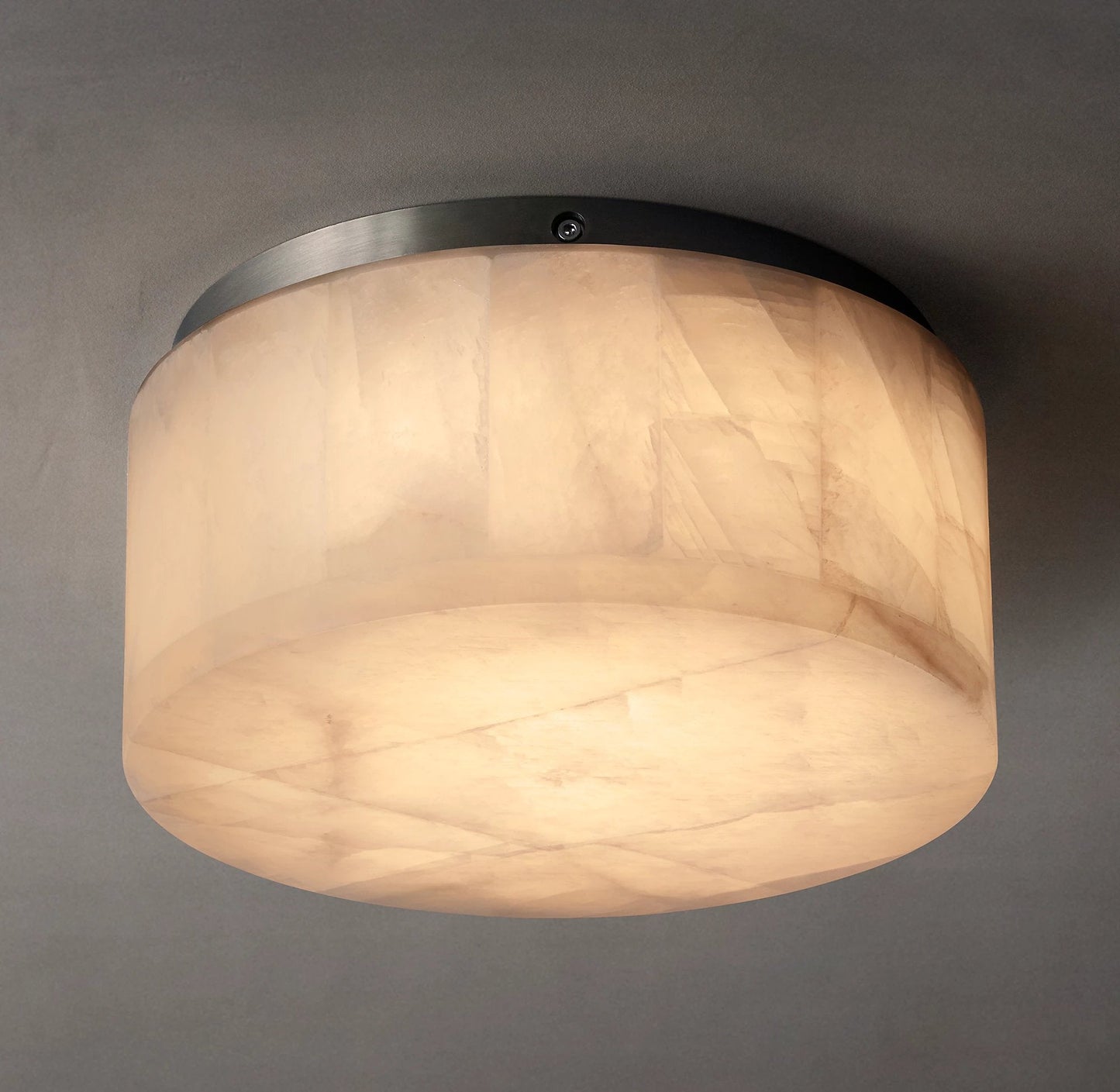 Ceiling LightRivage Round ceiling lampDia 15.2cm x H 12cm / ∅ 6″ x H 4.7″BlackLennar Visual