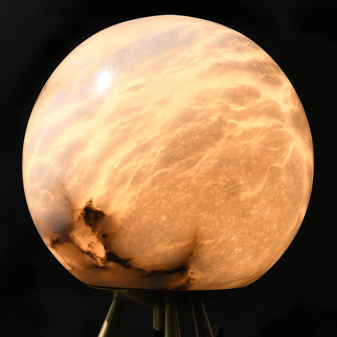 Table LampRomi Table LampDia 15cm x H 20cm / ∅ 5.9″ x H 7.9″Gold+WhiteLennar Visual