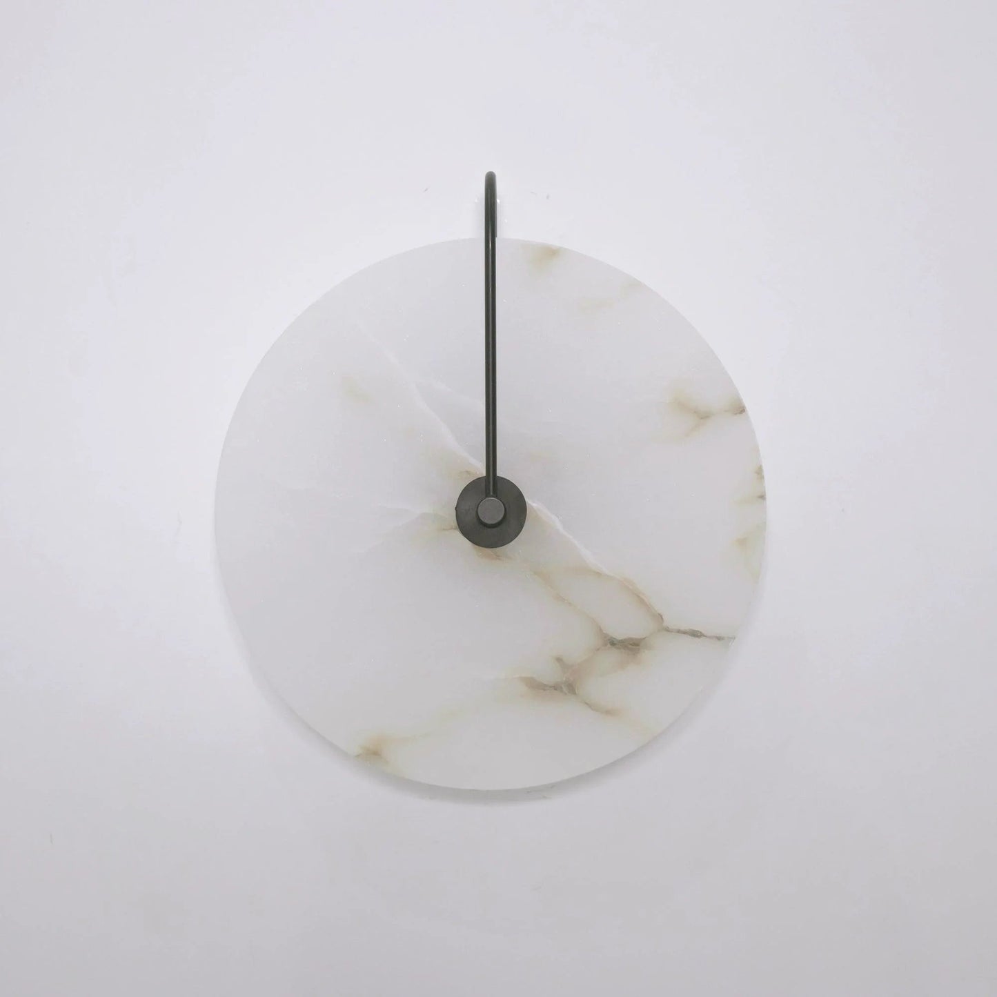 Wall LampRound Alabaster Modern Wall LampDia 25cm / ∅ 9.8″ *2Black & WhiteLennar Visual