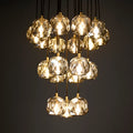 Lennar Visual_Nova Crystal Round Cluster Chandelier