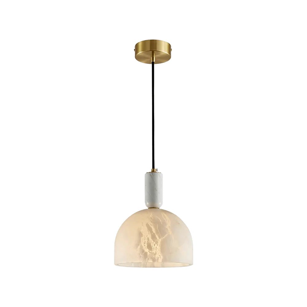 Lennar Visual_Acorn Alabaster Pendant Light