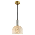 Lennar Visual_Acorn Alabaster Pendant Light