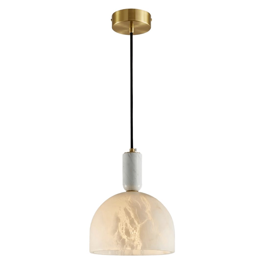 Lennar Visual_Acorn Alabaster Pendant Light