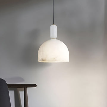 Lennar Visual_Acorn Alabaster Pendant Light