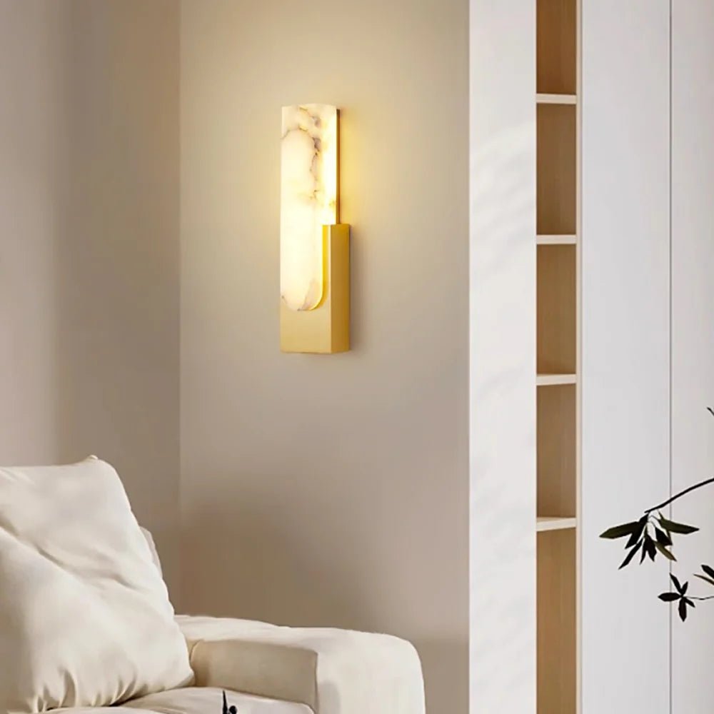 Lennar Visual_Alabaster Agatha Wall Sconce