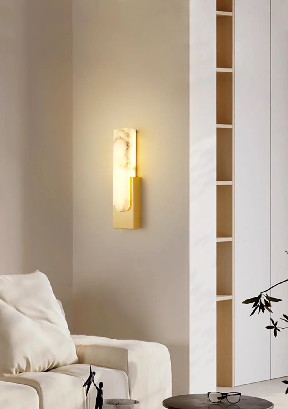 Lennar Visual_Alabaster Agatha Wall Sconce