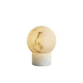 Lennar Visual_Alabaster Athena Ball Table Lamp