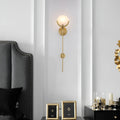 Lennar Visual_Alabaster Ava Brass Wall Lamp