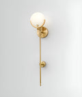 Lennar Visual_Alabaster Ava Brass Wall Lamp