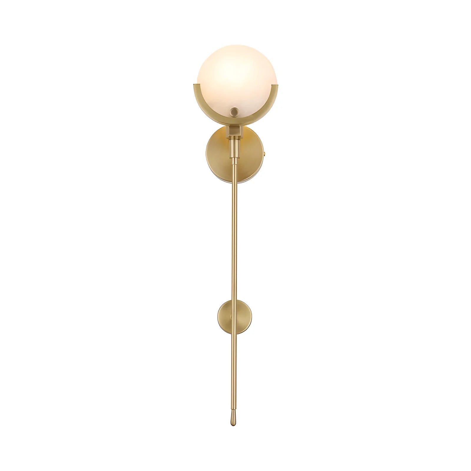 Lennar Visual_Alabaster Ava Brass Wall Lamp