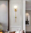 Lennar Visual_Alabaster Ava Brass Wall Lamp