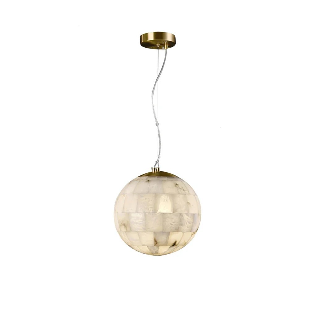 Lennar Visual_Alabaster Ball Pendant Light