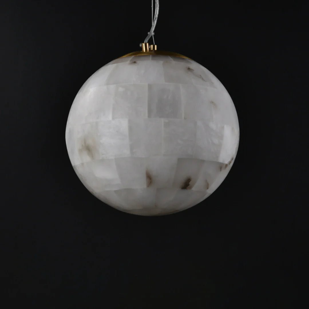 Lennar Visual_Alabaster Ball Pendant Light