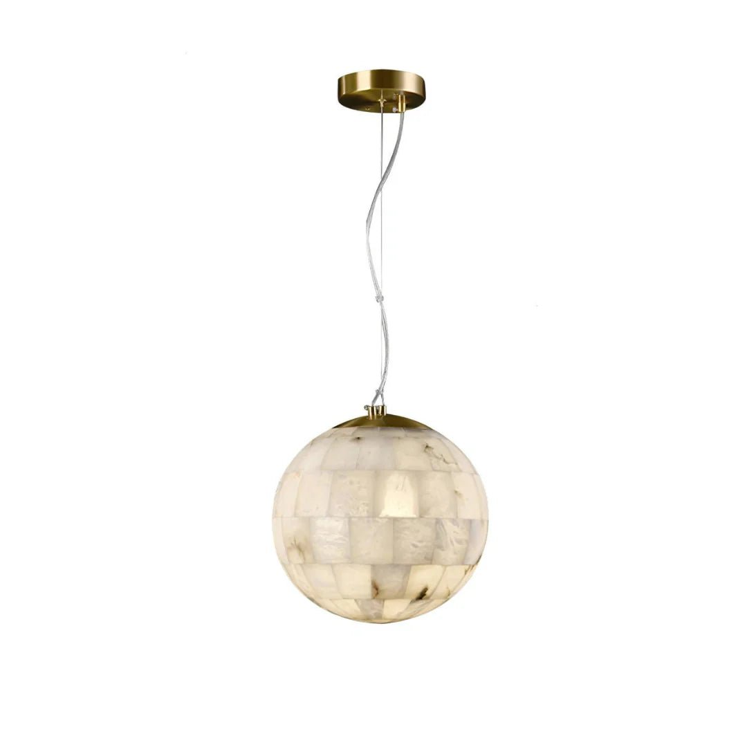 Lennar Visual_Alabaster Ball Pendant Light