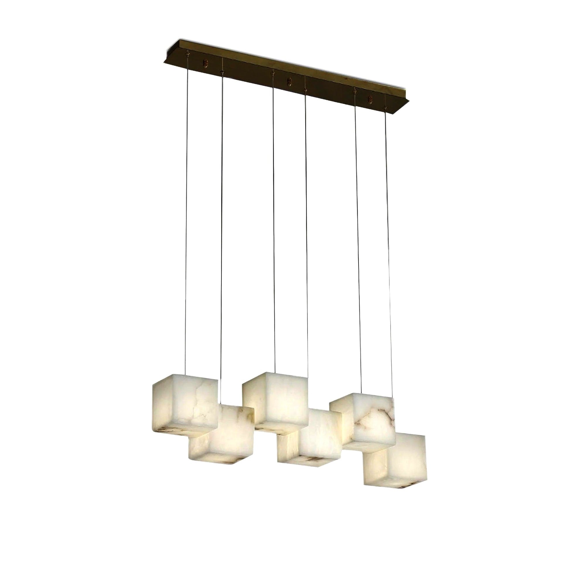 Lennar Visual_Alabaster Box Chandelier