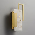 Lennar Visual_Alabaster Brass Wall Sconce