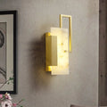 Lennar Visual_Alabaster Brass Wall Sconce