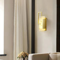 Lennar Visual_Alabaster Brass Wall Sconce