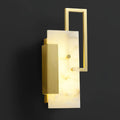 Lennar Visual_Alabaster Brass Wall Sconce