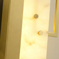 Lennar Visual_Alabaster Brass Wall Sconce