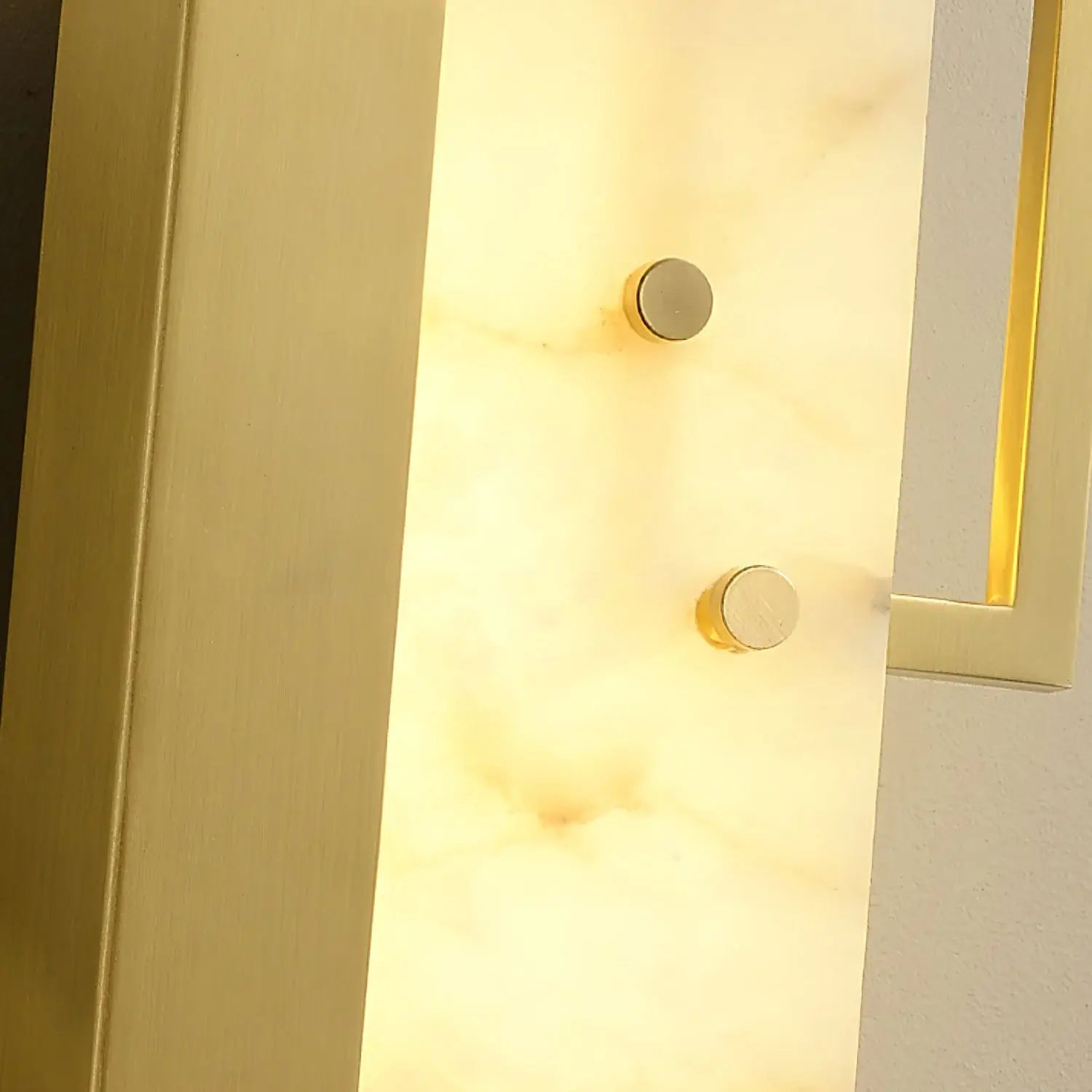 Lennar Visual_Alabaster Brass Wall Sconce