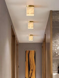 Lennar Visual_Alabaster Budnick Square Ceiling Light