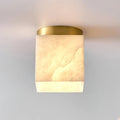 Lennar Visual_Alabaster Budnick Square Ceiling Light