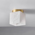 Lennar Visual_Alabaster Budnick Square Ceiling Light