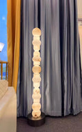 Lennar Visual_Alabaster Column Modern Floor Lamp