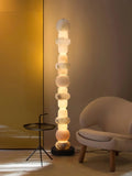 Lennar Visual_Alabaster Column Modern Floor Lamp