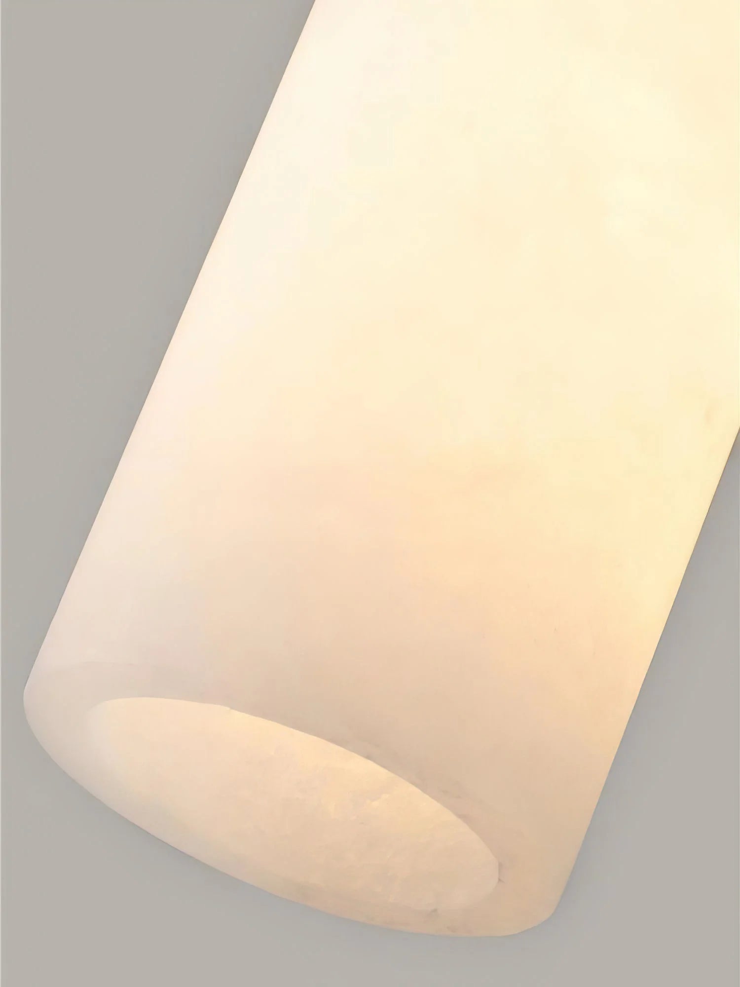 Lennar Visual_Alabaster Cylindrical Dansani Lyra Pendant Light