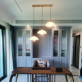 Lennar Visual_Alabaster Dome Pendant Light