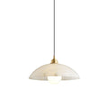 Lennar Visual_Alabaster Dome Pendant Light