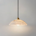 Lennar Visual_Alabaster Dome Pendant Light