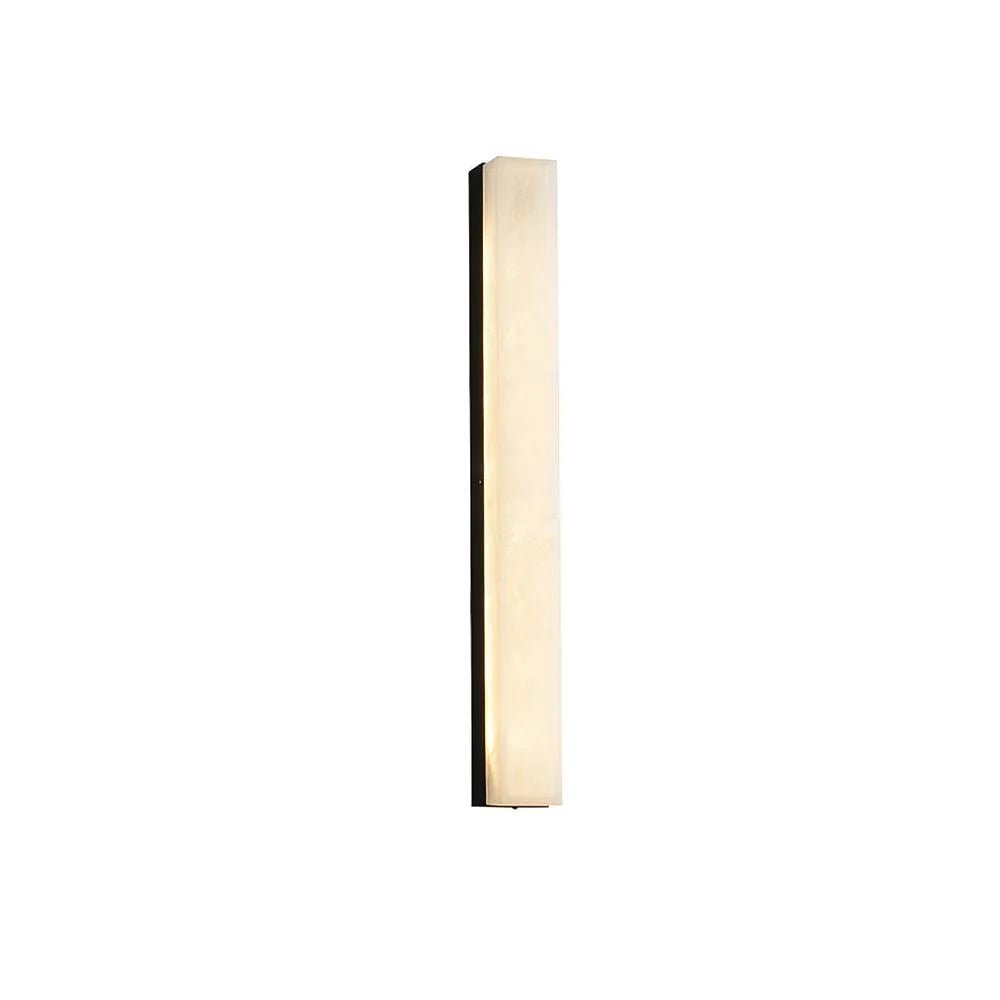 Lennar Visual_Alabaster Emerson Brass Wall Lamp