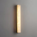 Lennar Visual_Alabaster Emerson Brass Wall Lamp