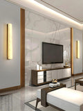 Lennar Visual_Alabaster Emerson Brass Wall Lamp