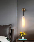 Lennar Visual_Alabaster Flute Pendant Wall Lamp