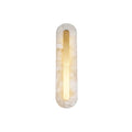 Lennar Visual_Alabaster Gold Oval Wall Light