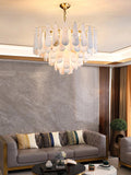 Lennar Visual_Alabaster Leon Drop Shape Chandelier