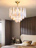 Lennar Visual_Alabaster Leon Drop Shape Chandelier