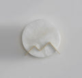 Lennar Visual_Alabaster M Letter Wall Lamp