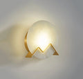 Lennar Visual_Alabaster M Letter Wall Lamp