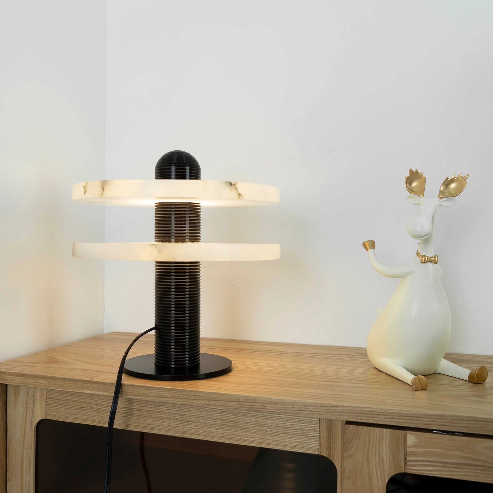 Lennar Visual_Alabaster Median Table Lamp