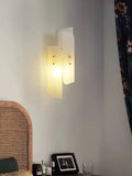 Lennar Visual_Alabaster Megalith Brass Wall Light