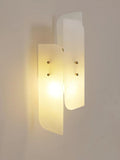 Lennar Visual_Alabaster Megalith Brass Wall Light