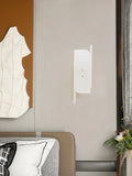 Lennar Visual_Alabaster Megalith Brass Wall Light