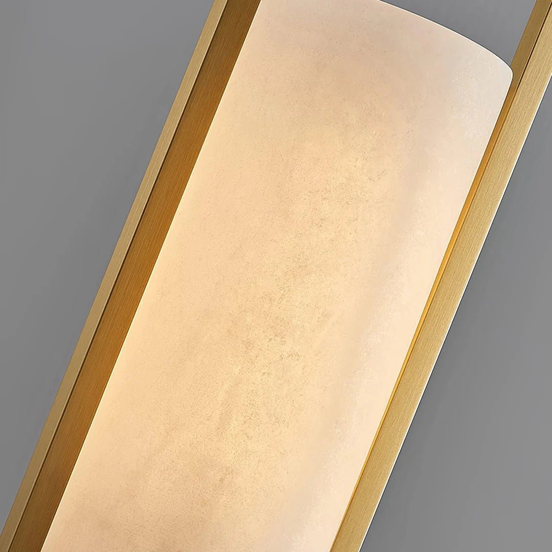 Lennar Visual_Alabaster Melange Small Pendant Light