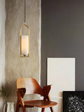 Lennar Visual_Alabaster Melange Small Pendant Light