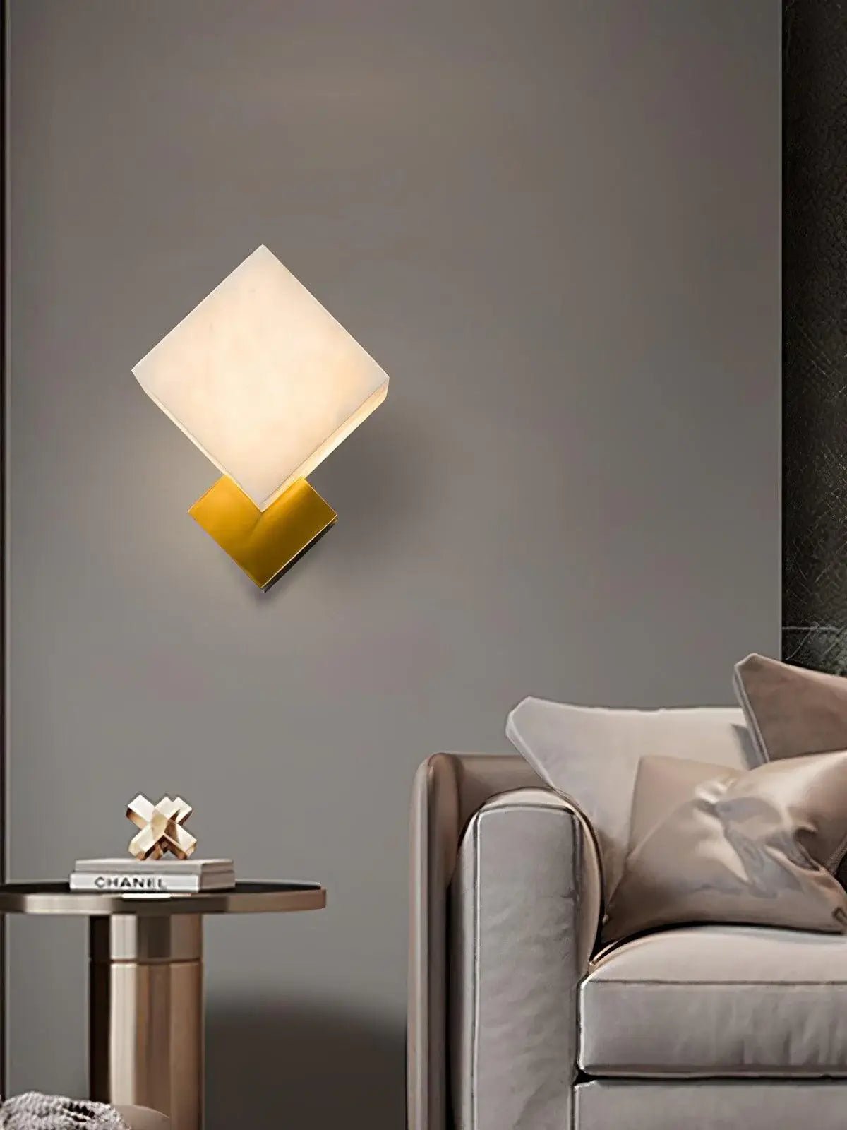 Lennar Visual_Alabaster Modern Gatsby Wall Sconce